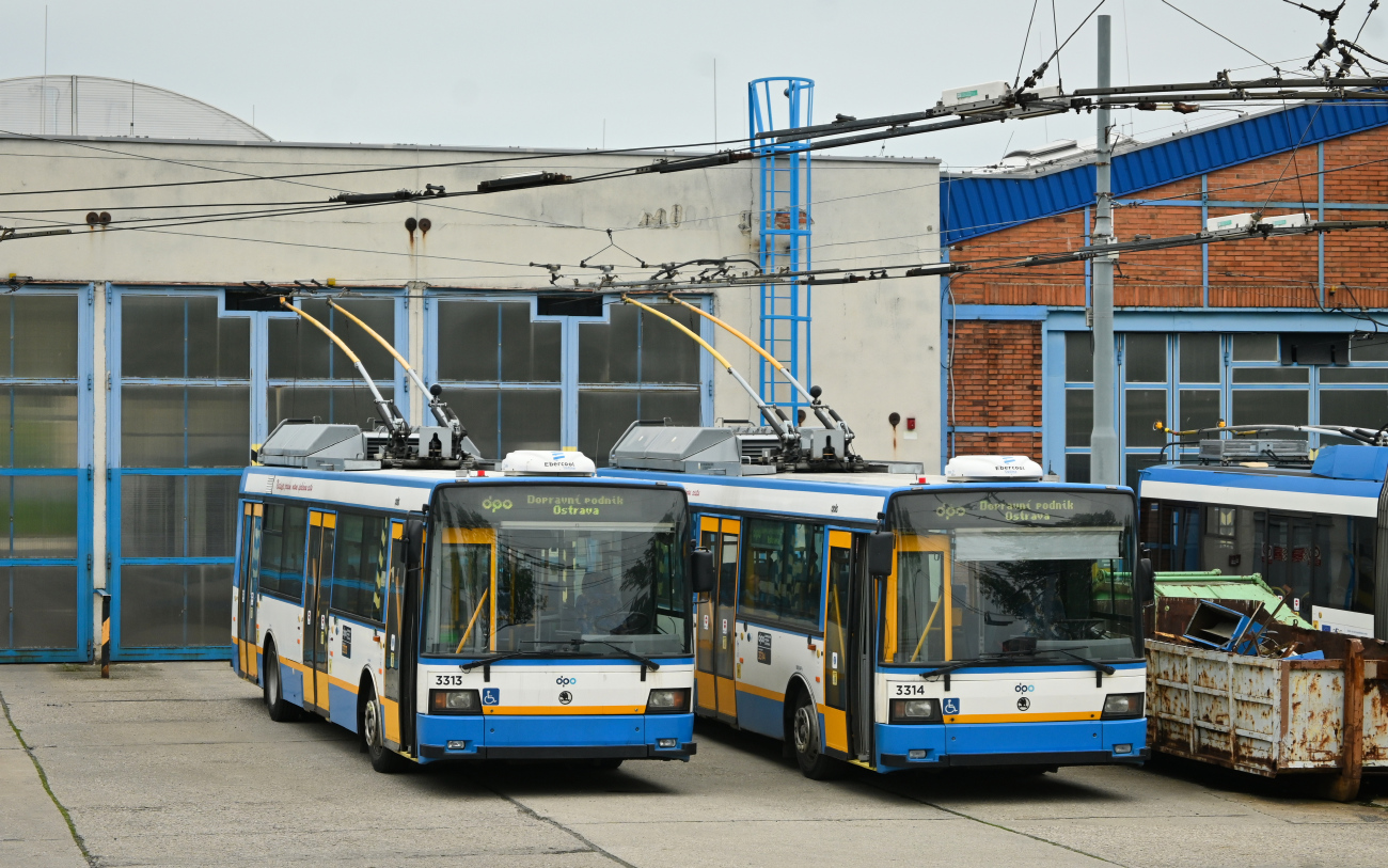 Ostrava, Škoda 21Tr № 3313; Ostrava — Farewell with Škoda 21Tr trolleybuses