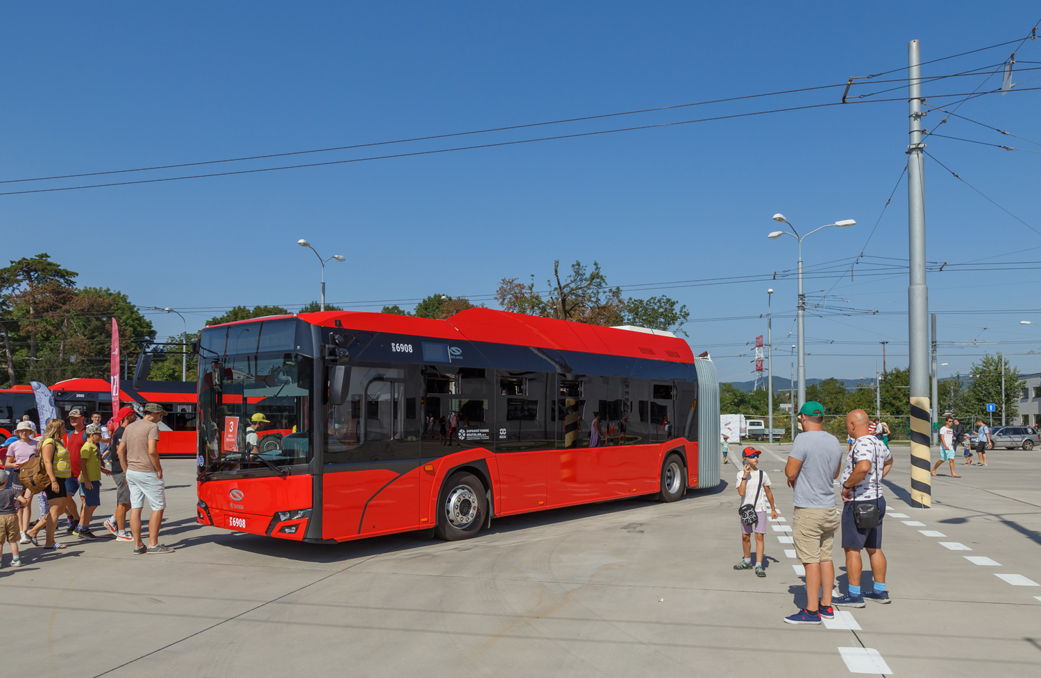 Братислава, Škoda-Solaris 24m (Škoda 38Tr) № 6908; Братислава — День открытых дверей 2023