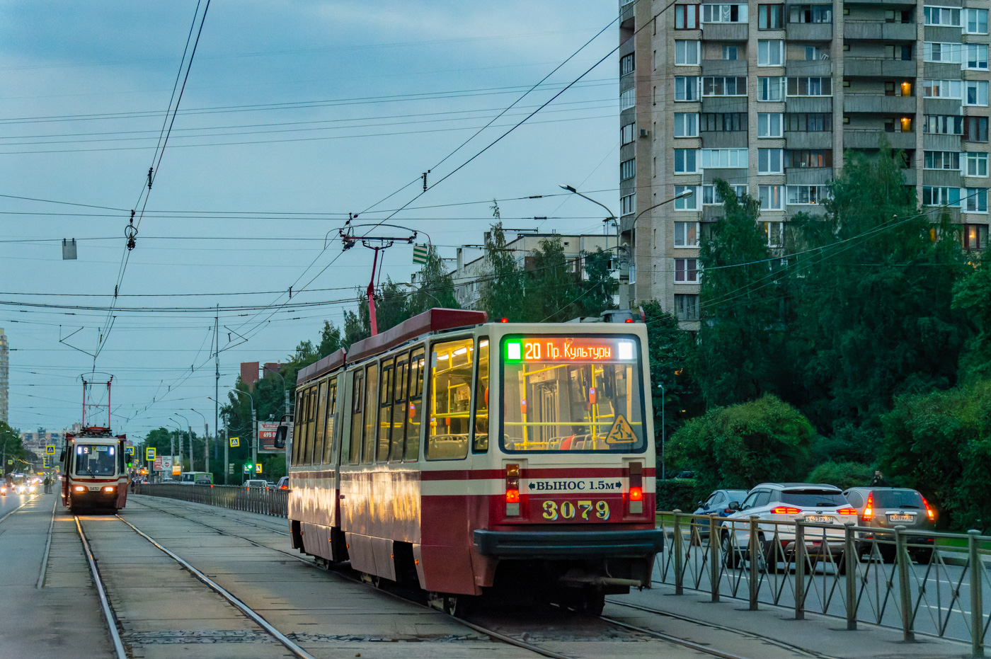 Санкт-Петербург, ЛВС-86М2 № 3079