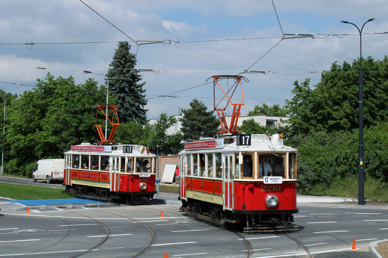 Прага, Ringhoffer DSM № 2210; Прага — Открытие новой трамвайной линии Sídliště Modřany — Libuš