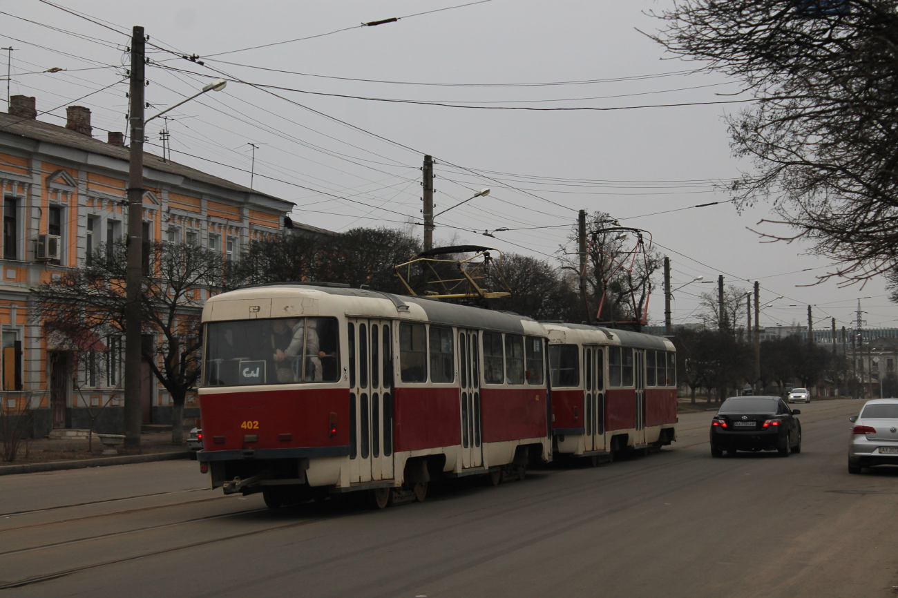 Харьков, Tatra T3SU № 402