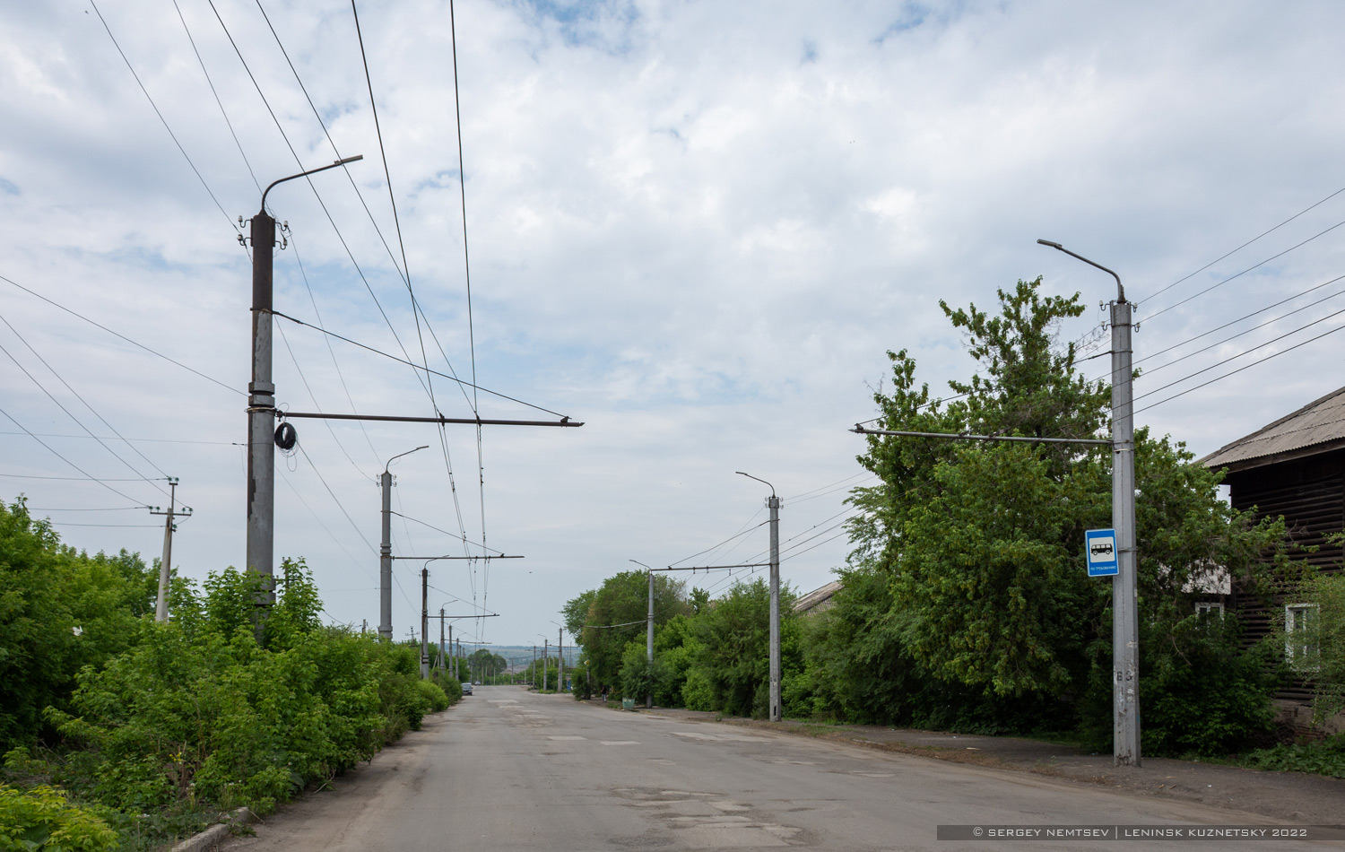 Leninskas-Kuzneckis — Trolley-bus lines and rings
