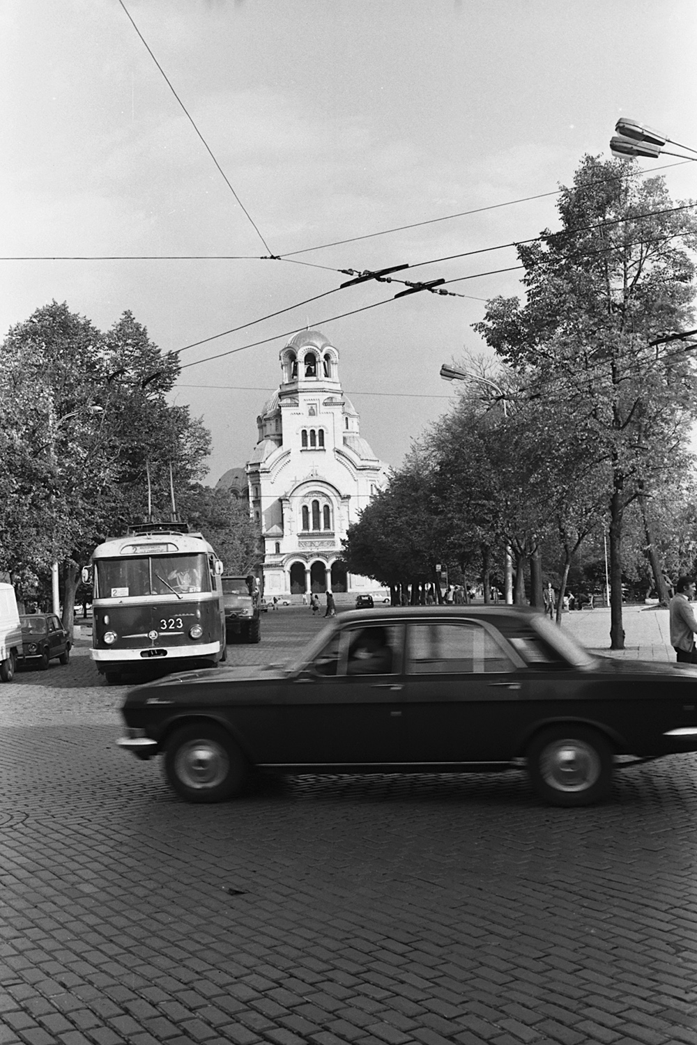 София, Škoda 9Tr13 № 323; София — Исторически снимки — Тролейбуси (1941–1989)