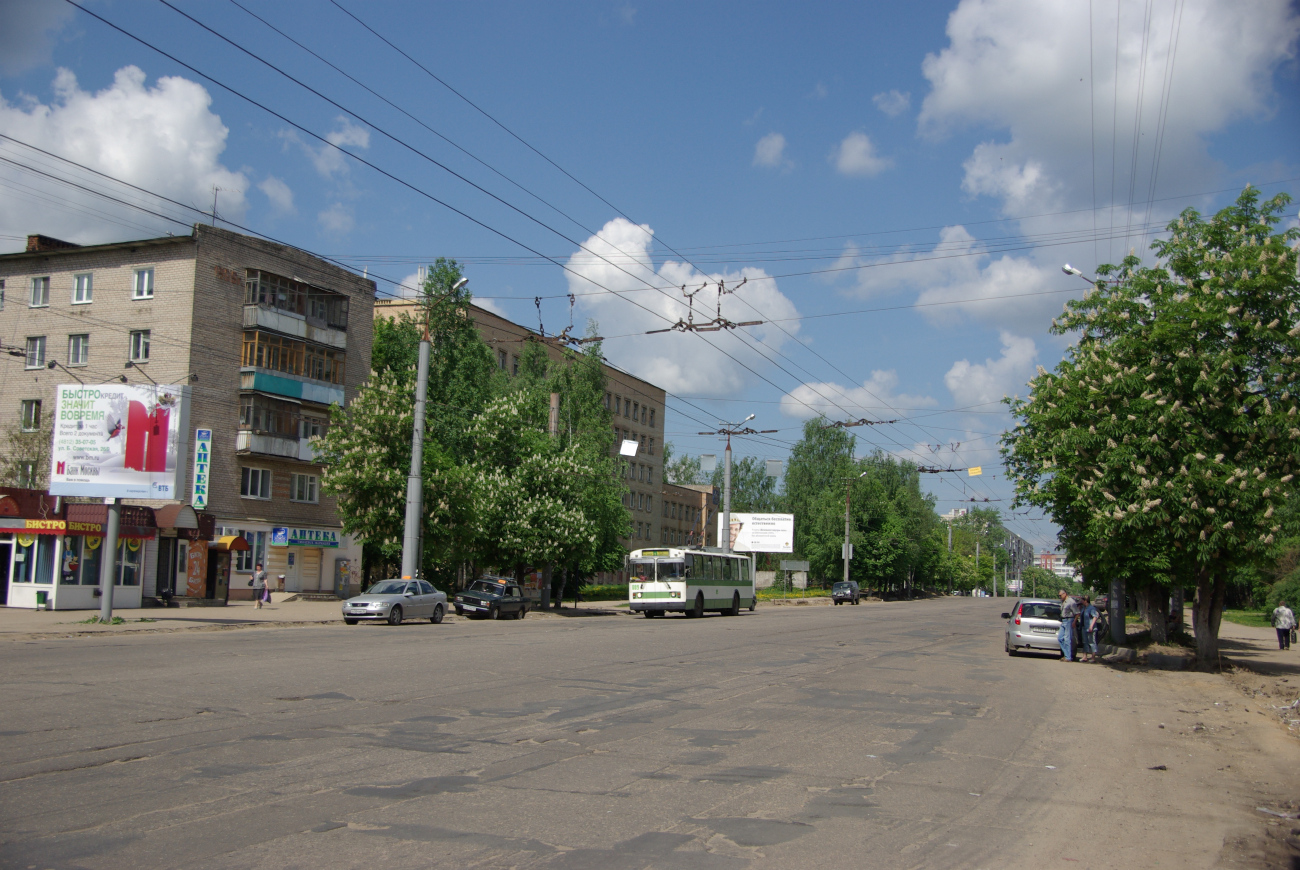 Смоленск — Троллейбусные линии, инфраструктура и конечные станции