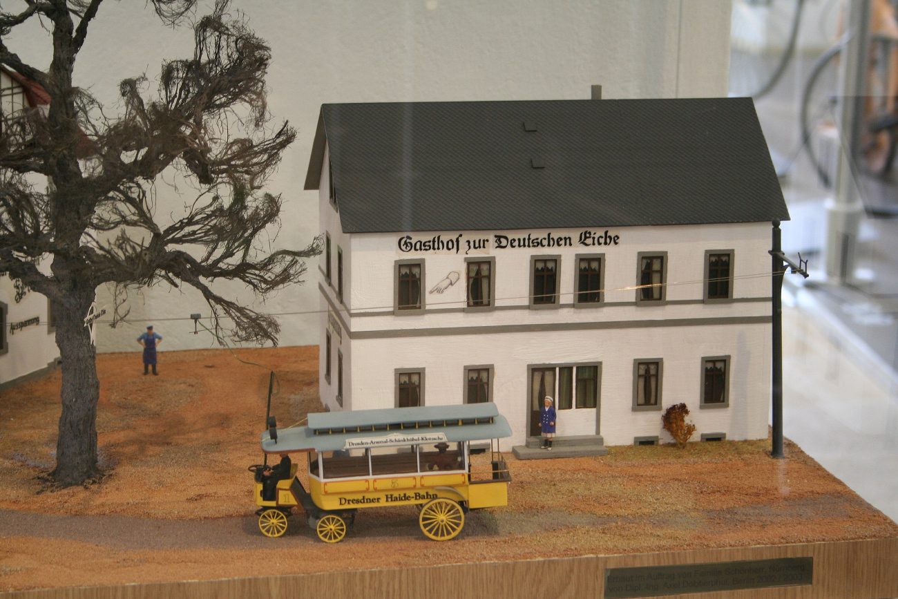 Дрезден — Модели; Моделизм; Дрезден — Музейные экспонаты кроме трамвайных вагонов