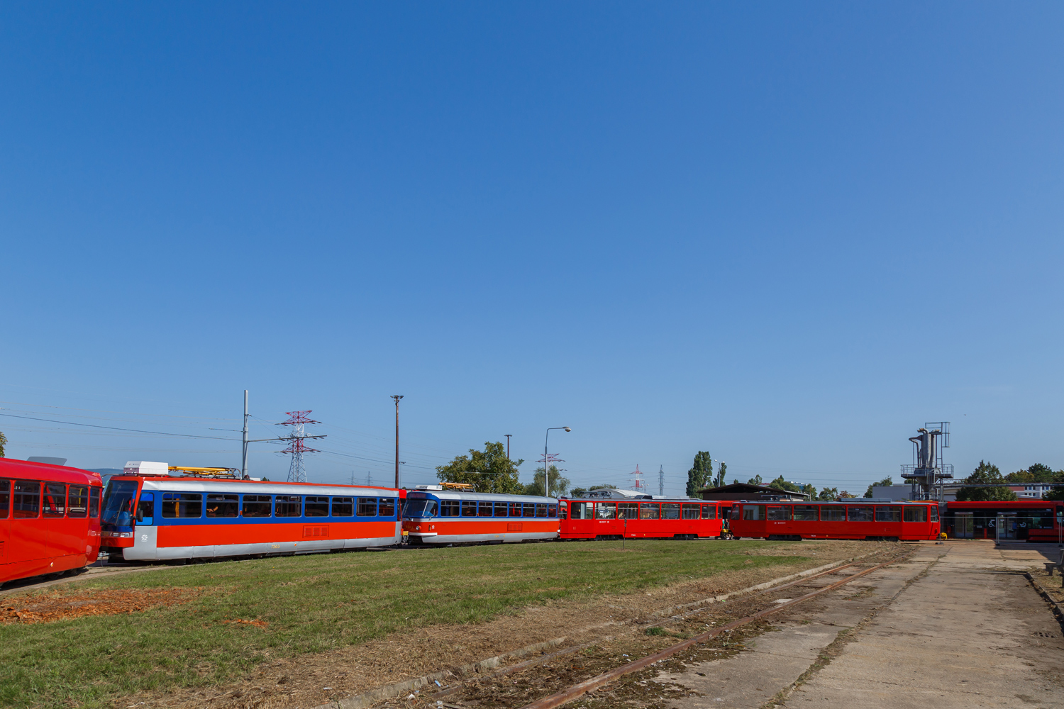 Братислава, Tatra T3AS № 7303; Братислава, Tatra T3MOD № 7304; Братислава, Tatra T6A5 № 7923; Братислава — День открытых дверей 2023