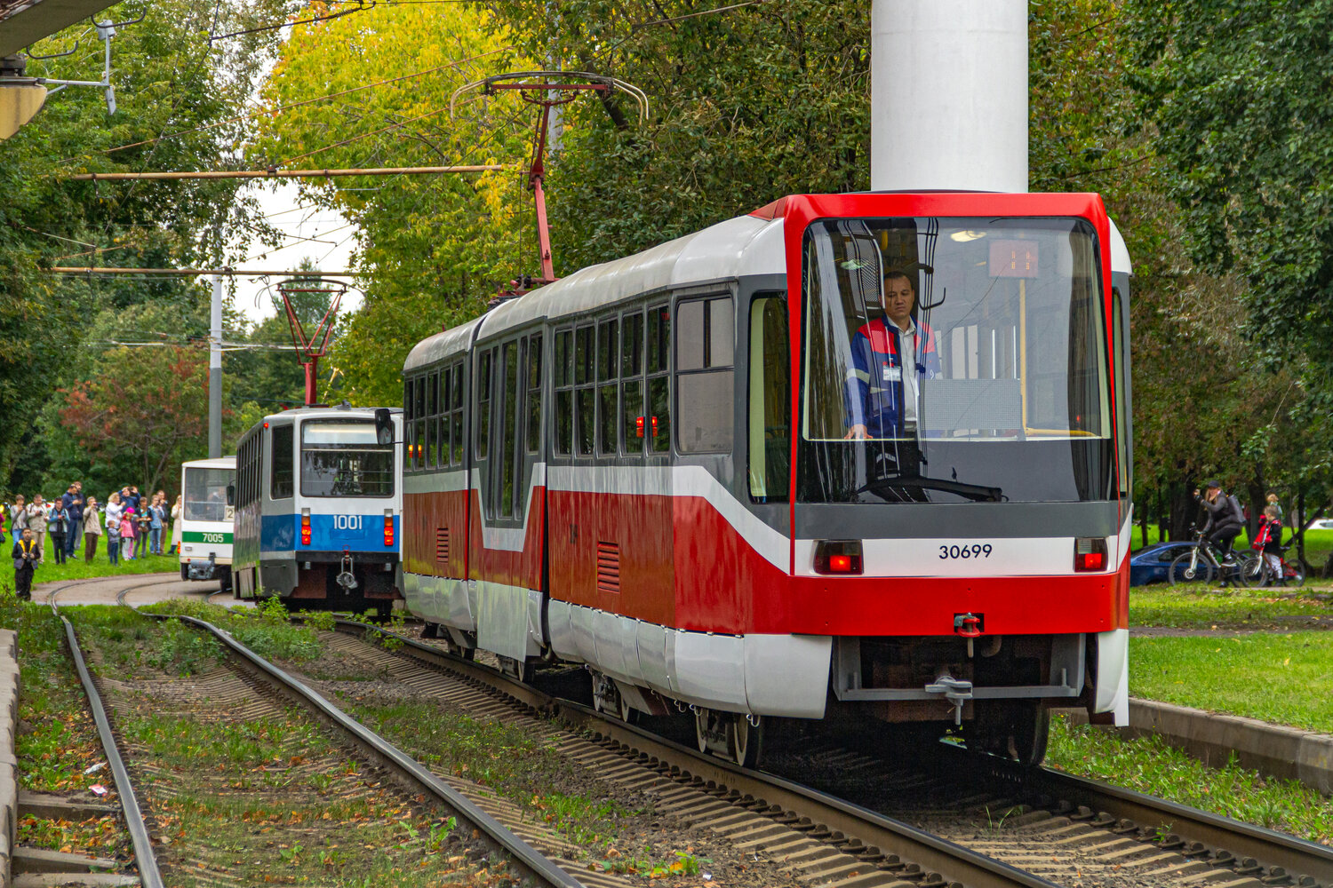 Москва, Tatra KT3R № 30699; Москва — Парад и выставка трамваев в честь Дня города 9 сентября 2023