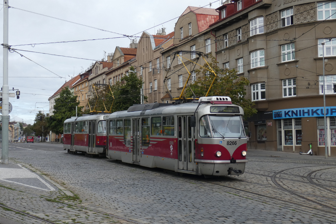Прага, Tatra T3R.PLF № 8266