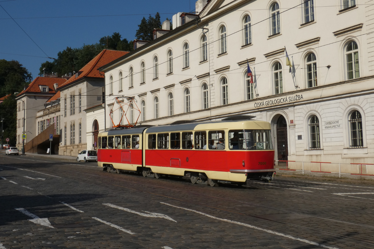 Прага, Tatra K2 № 7000