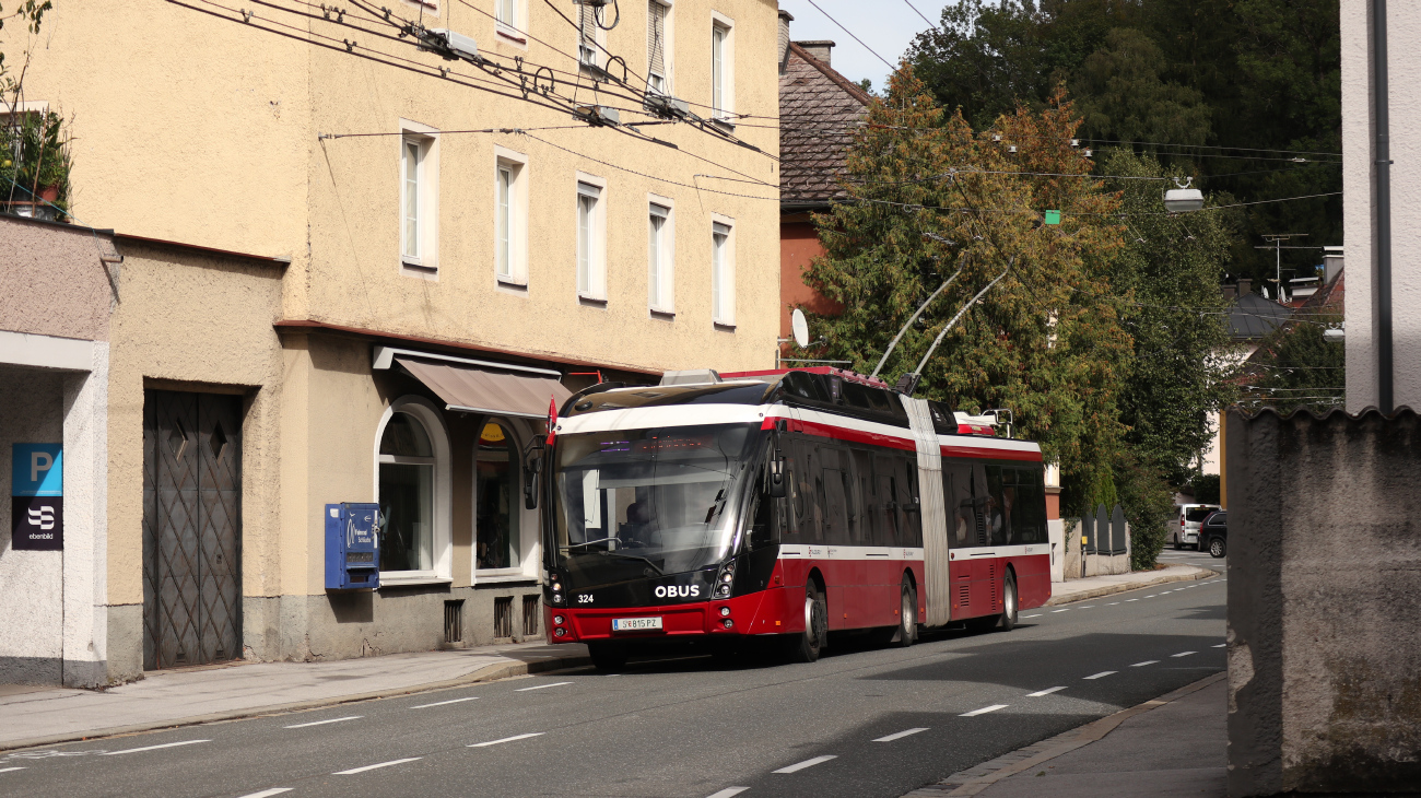 Зальцбург, Solaris Trollino III 18 AC MetroStyle № 324