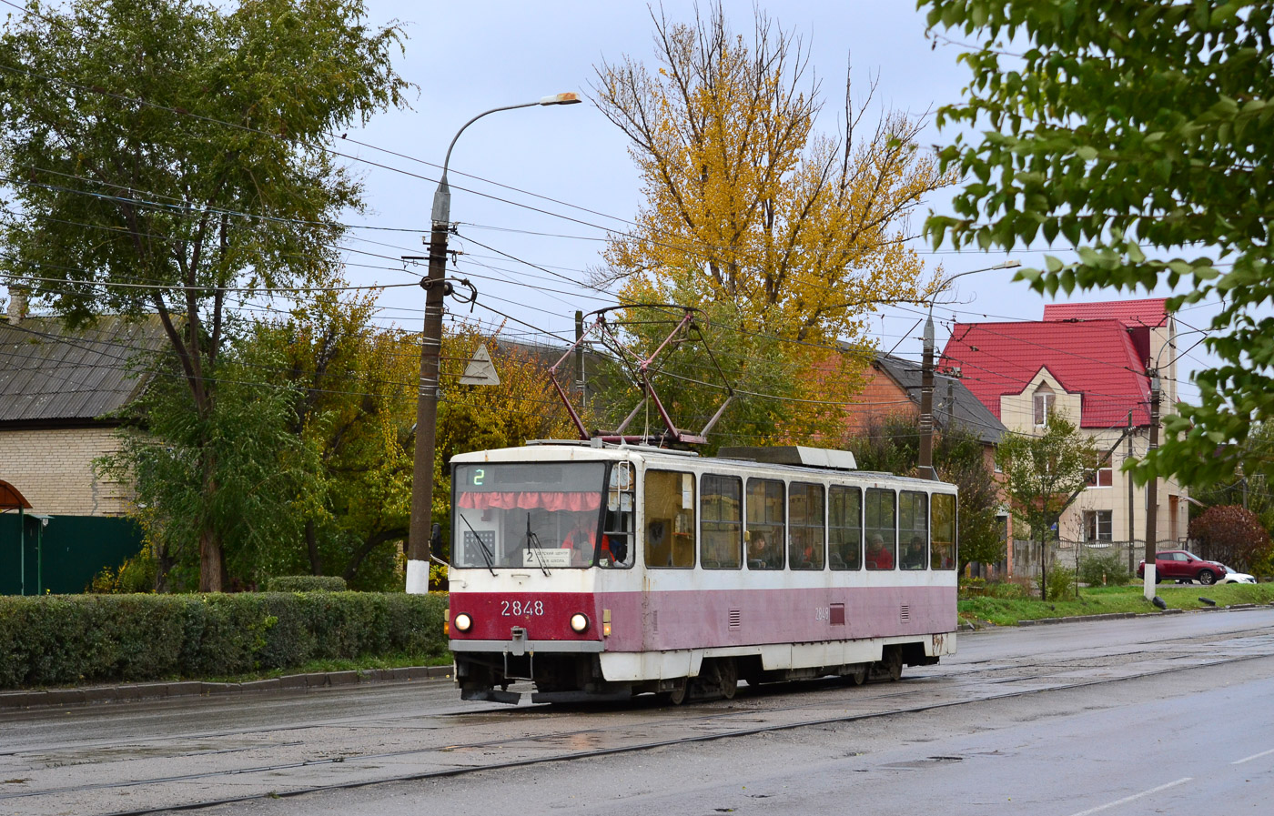 Волгоград, Tatra T6B5SU № 2848
