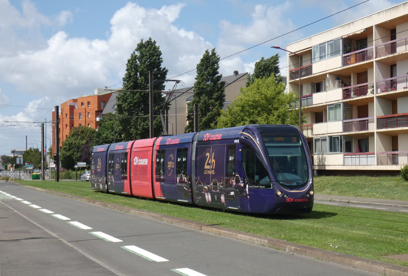 Ле-Ман, Alstom Citadis 302 № 1018