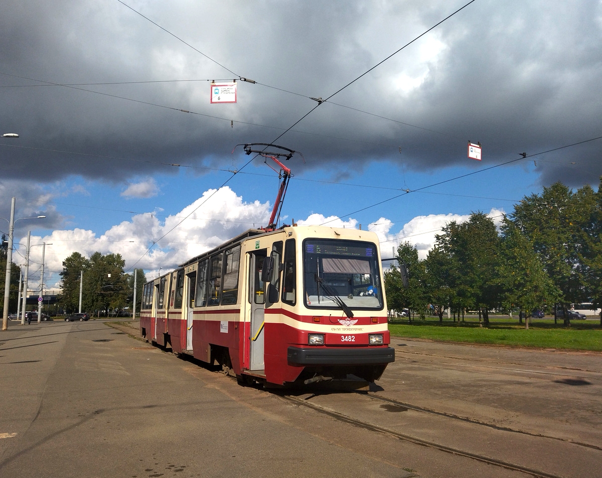 Санкт-Петербург, ЛВС-86К № 3482