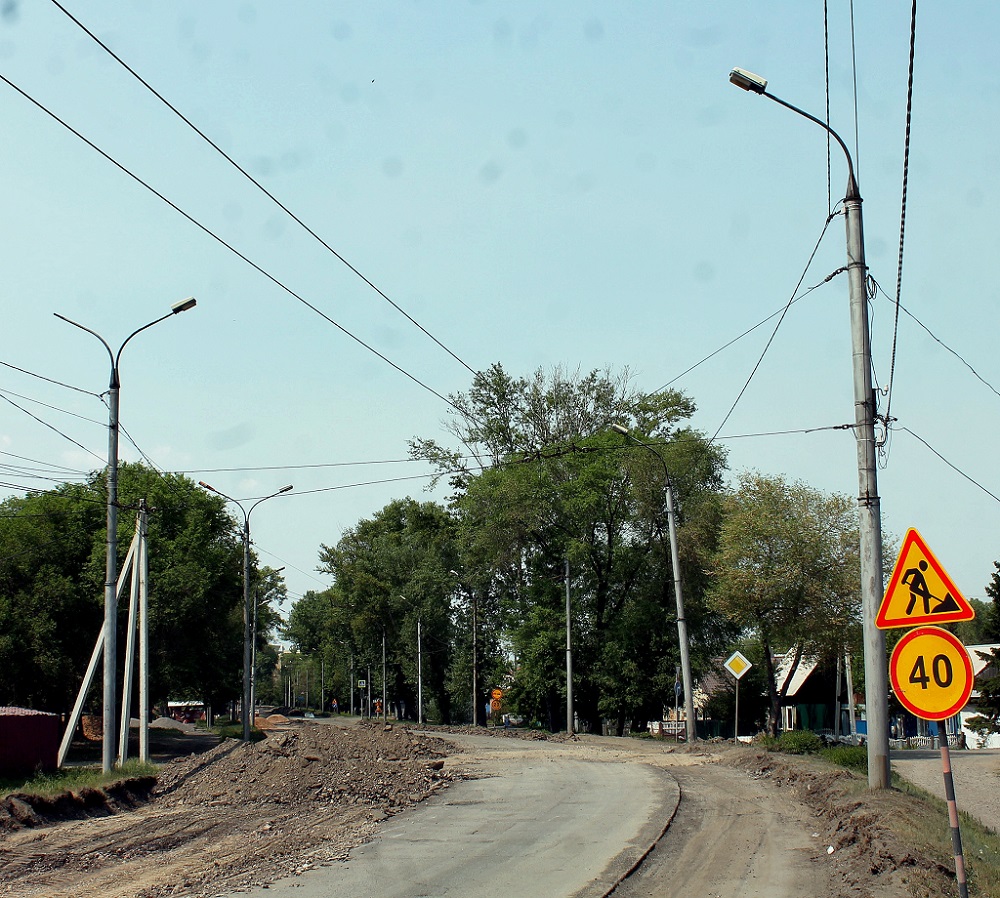 Abakan — Trolleybus Lines and Infrastructure