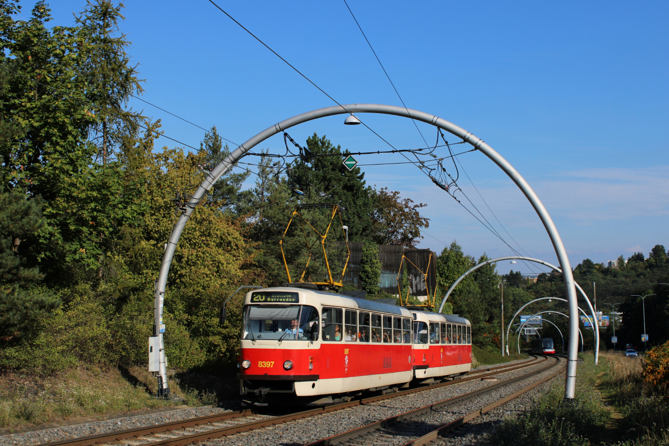 Прага, Tatra T3R.P № 8397