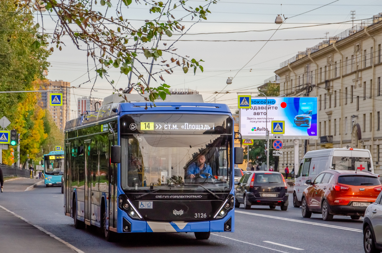 Санкт-Петербург, БКМ 32100D «Ольгерд» № 3126