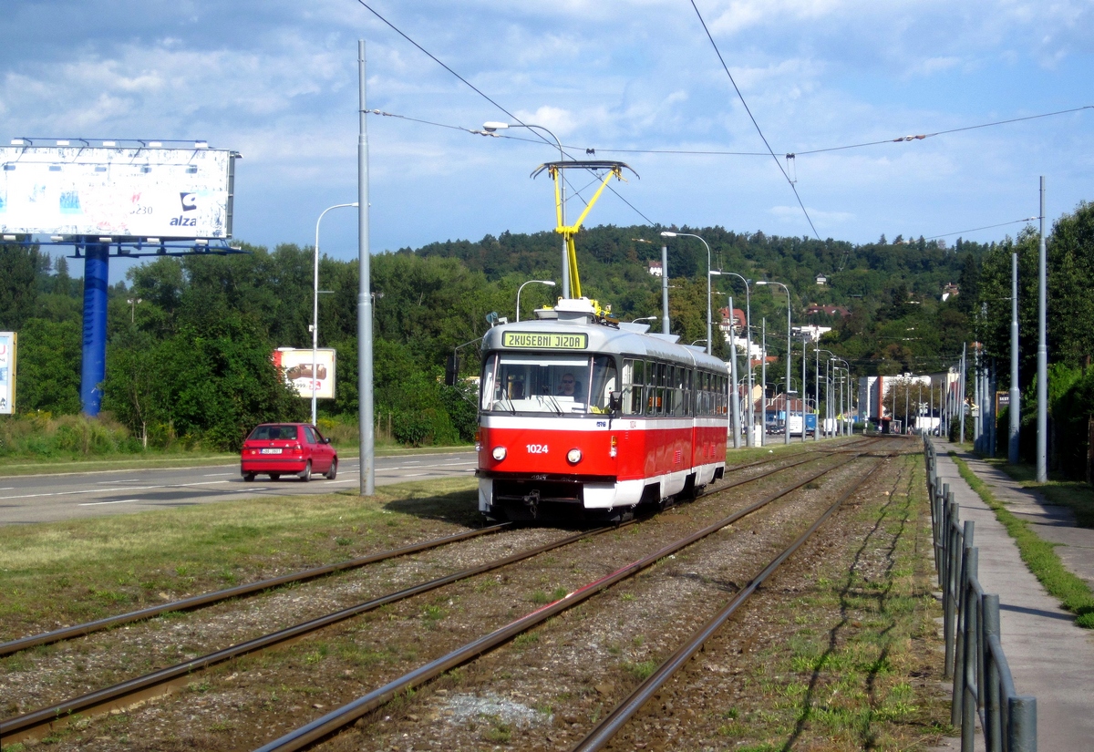 Brno, Tatra K2P № 1024
