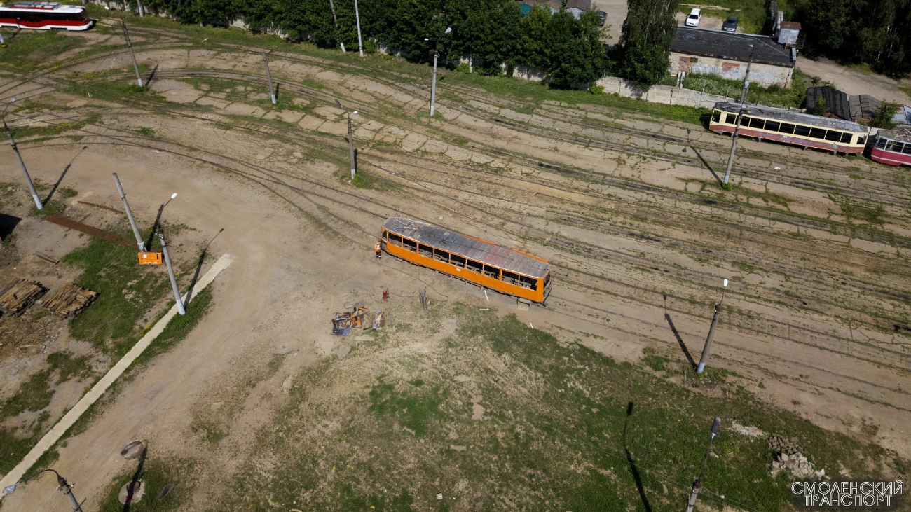 Смоленск, 71-605А № 190; Смоленск — Трамвайное депо и служебные линии