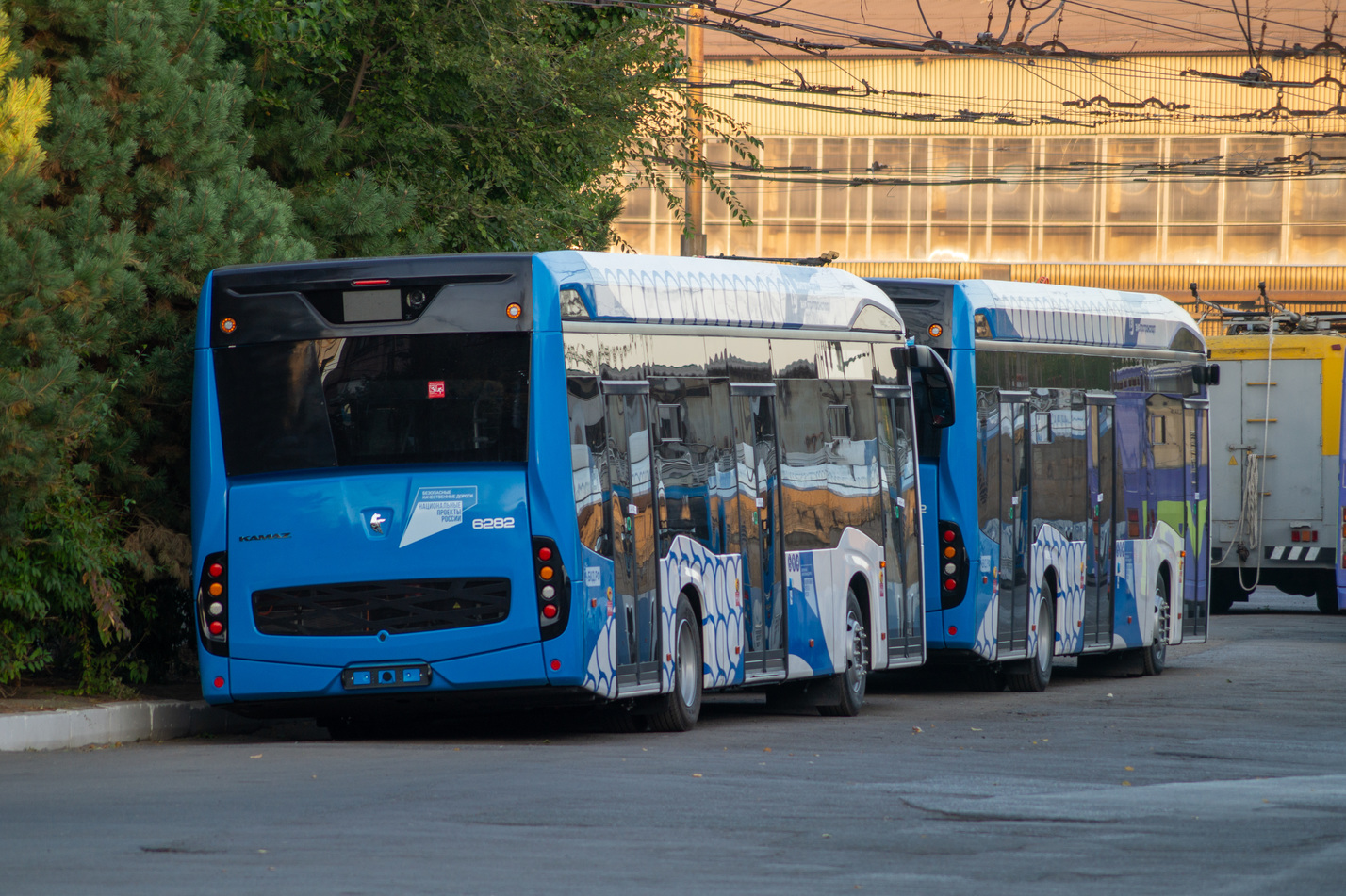 Волгоград — Депо: [4] Троллейбусное депо № 4; Волгоград — Новые электробусы