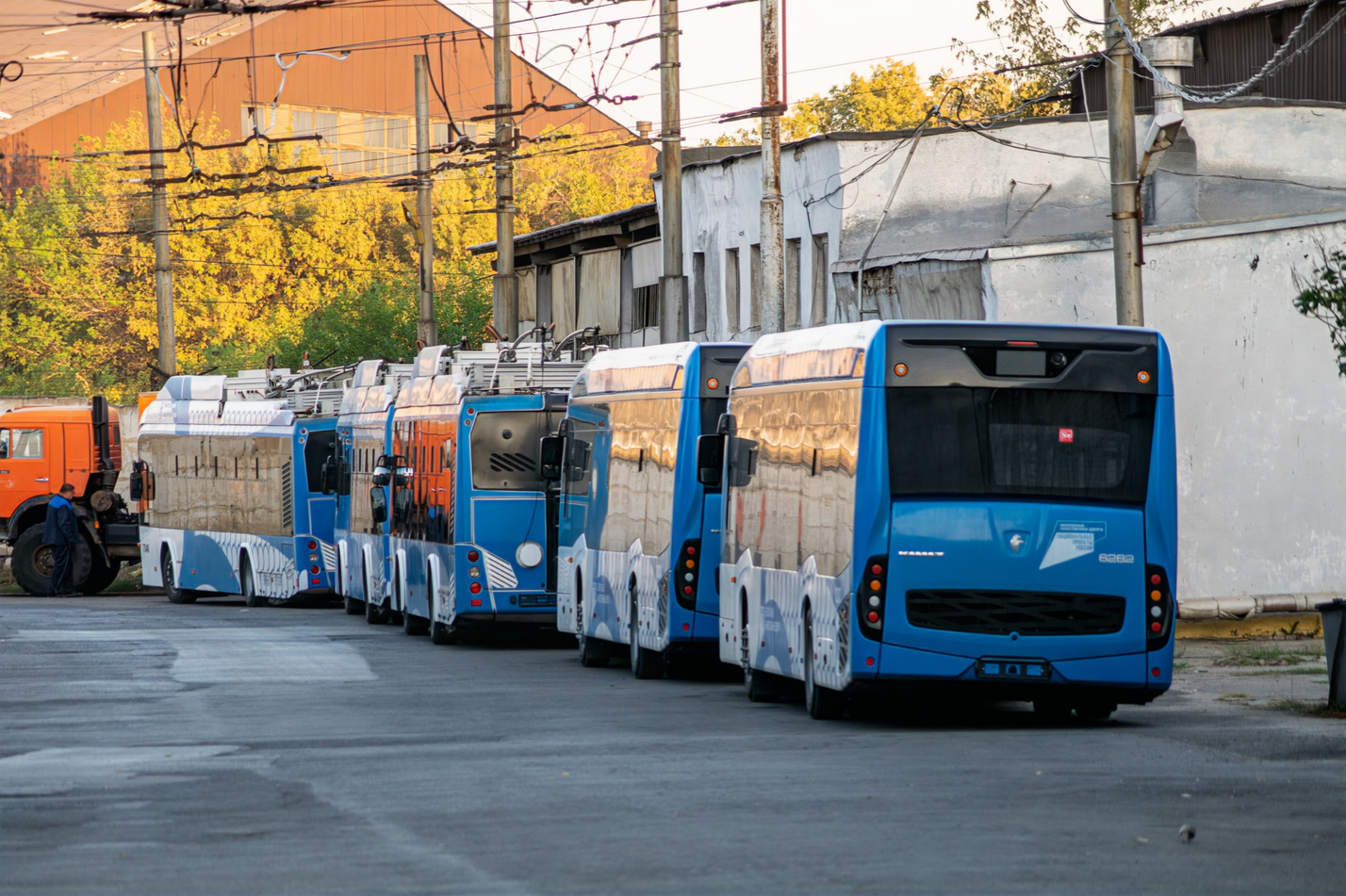 Volgograd — Depots: [4] Trolleybus depot # 4; Volgograd — New electrobuses