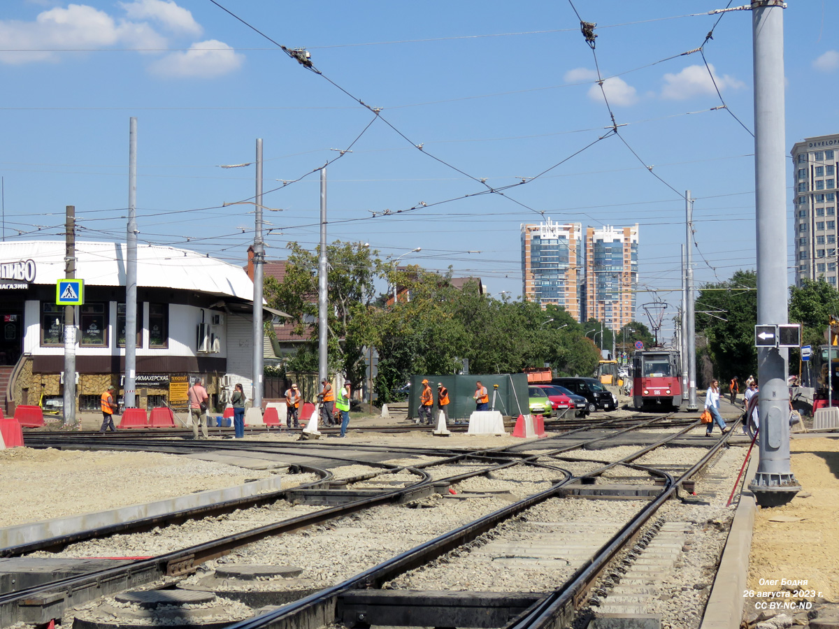 Краснодар — Реконструкция трамвайного узла у КубГТУ