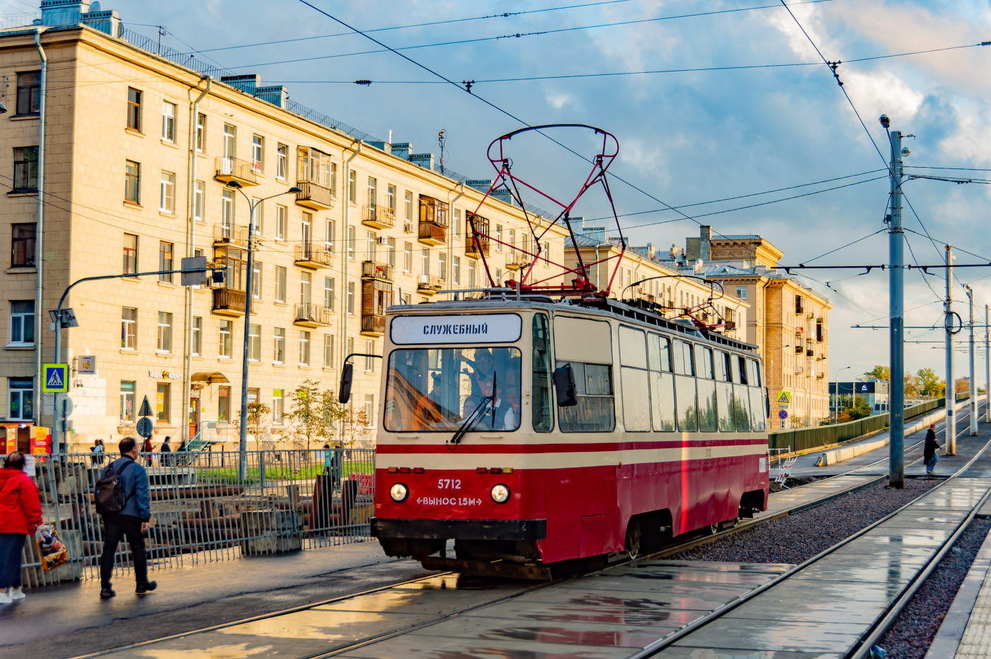 Санкт-Петербург, ПР (18М) № 5712; Санкт-Петербург — Заказная поездка на трамвае ПР (18М) 5712 — 30.09.2023