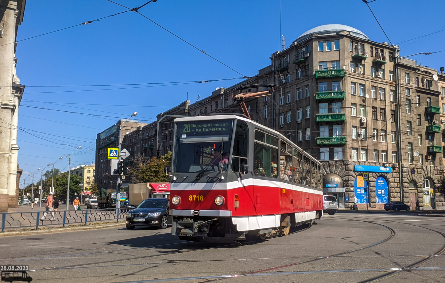 Харьков, Tatra T6A5 № 8716