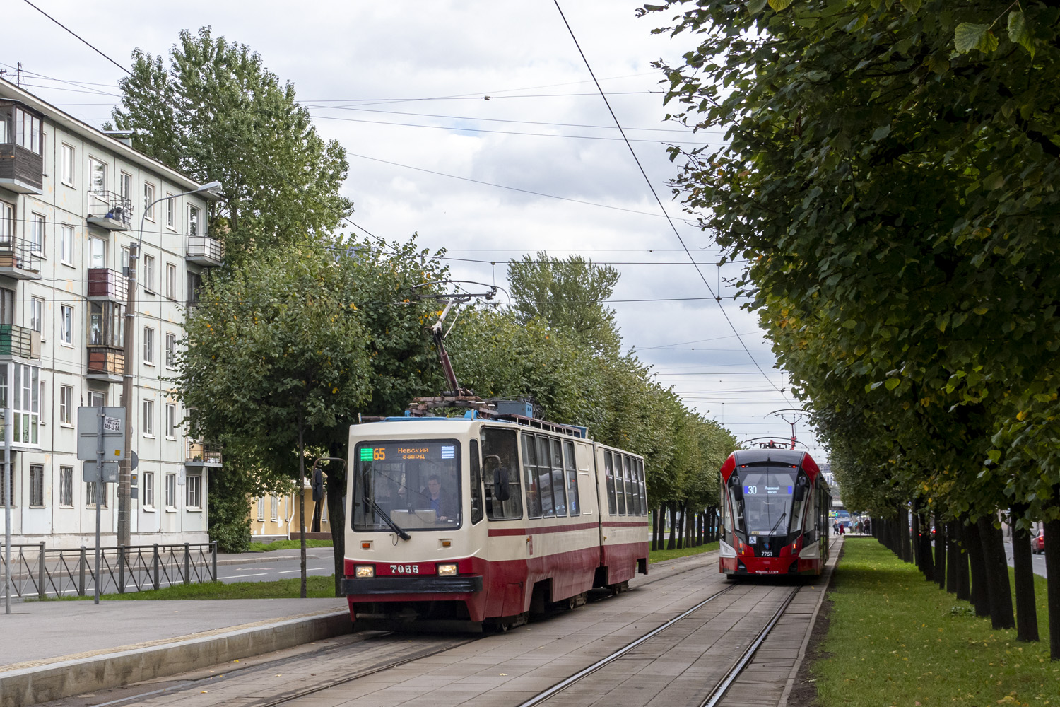 Санкт-Петербург, ЛВС-86К № 7055