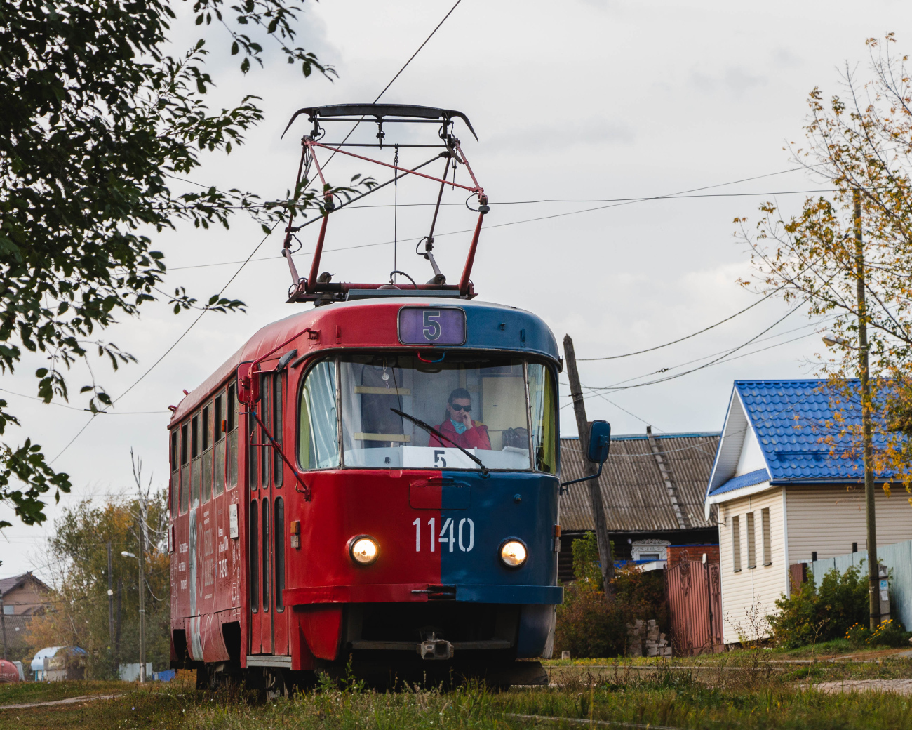 Iżewsk, Tatra T3SU (2-door) Nr 1140