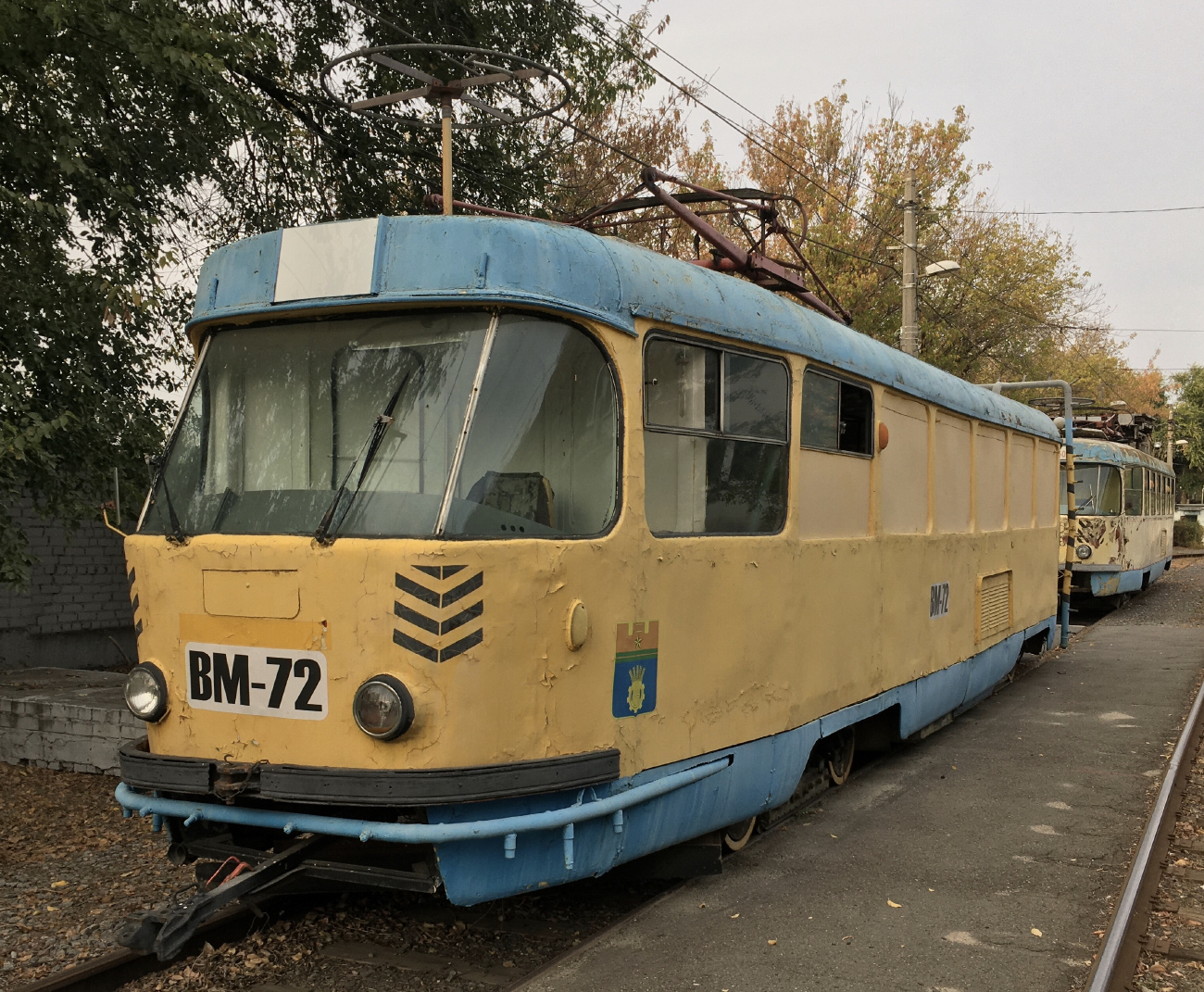 Волгоград, Tatra T3SU (двухдверная) № 72