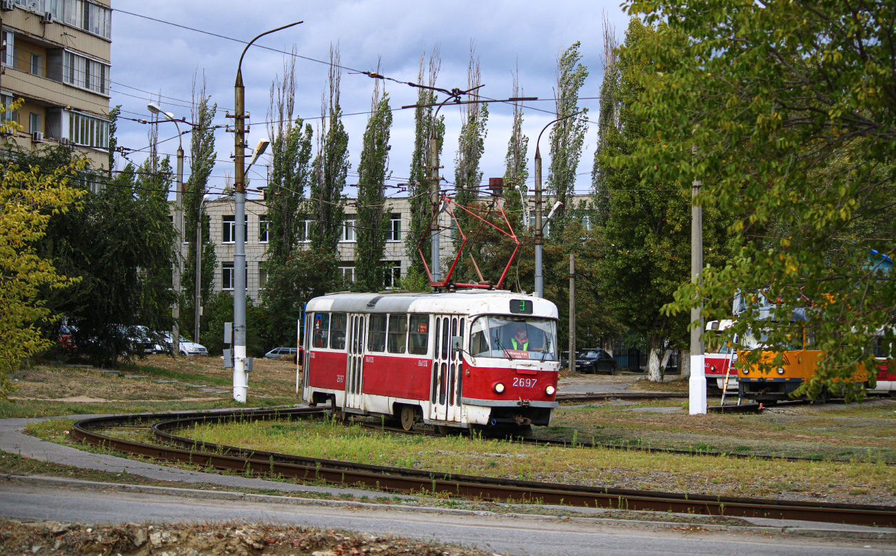 Волгоград, Tatra T3SU № 2697