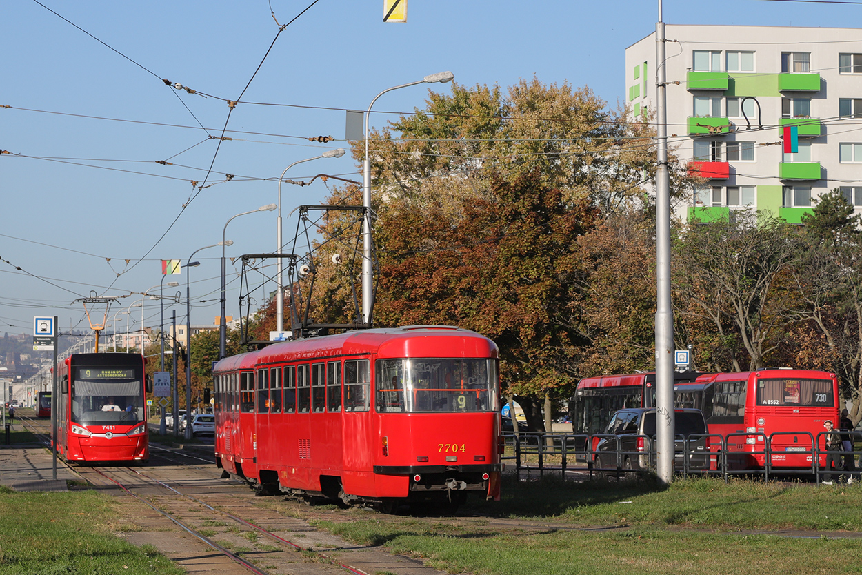 Братислава, Tatra T3R.PV № 7704
