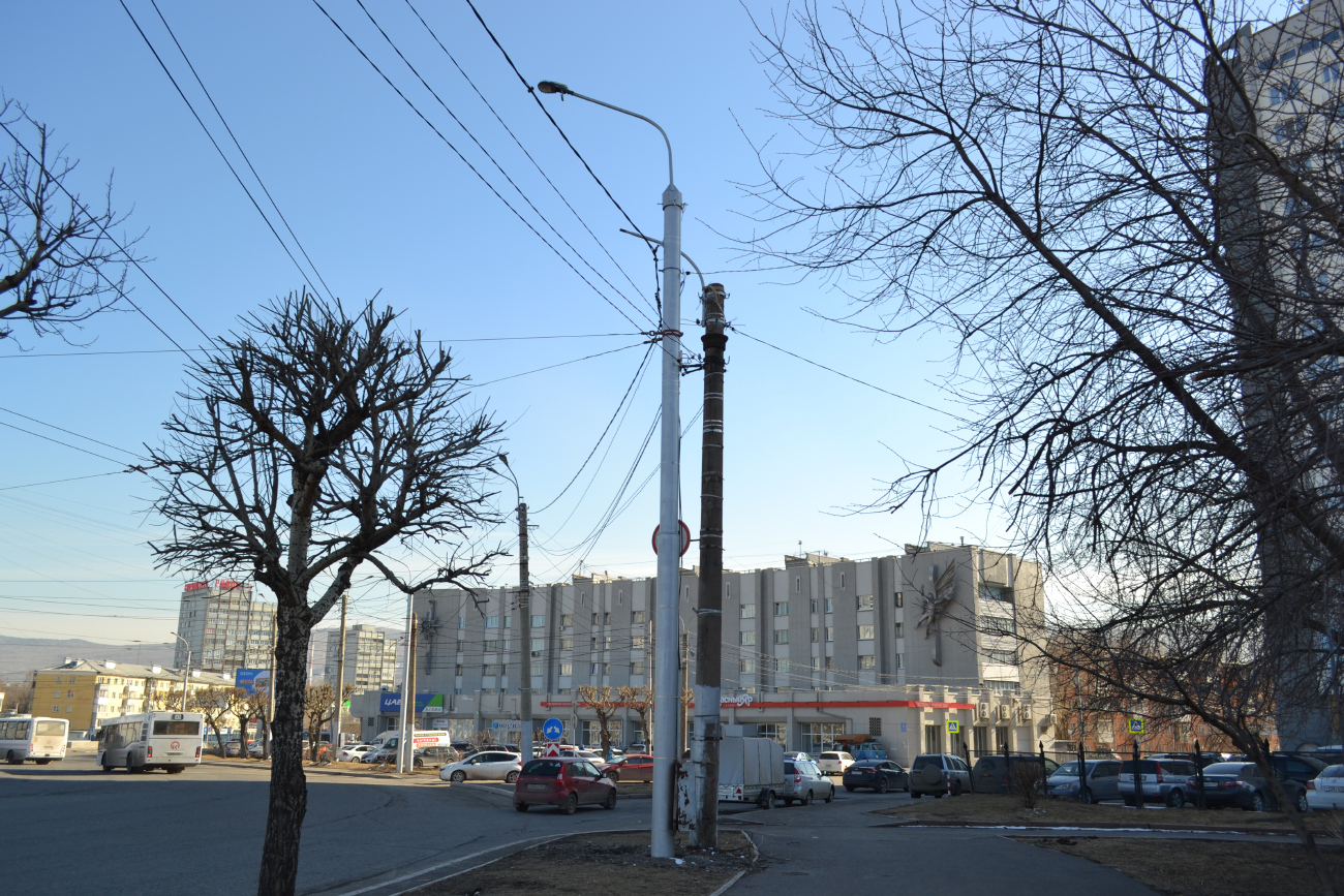 Красноярск — Строительство троллейбусных линий и инфраструктуры