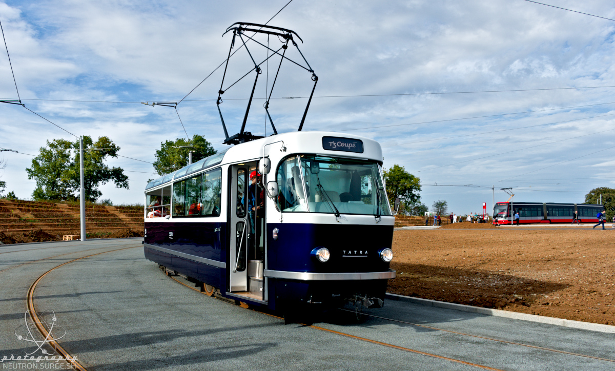 Прага, Tatra T3R.P № 5573; Прага — Строительство и oткрытие новой трамвайной линии Holyně — Slivenec