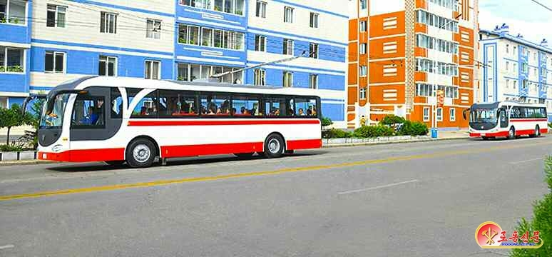 Нампхо — Новые троллейбусы