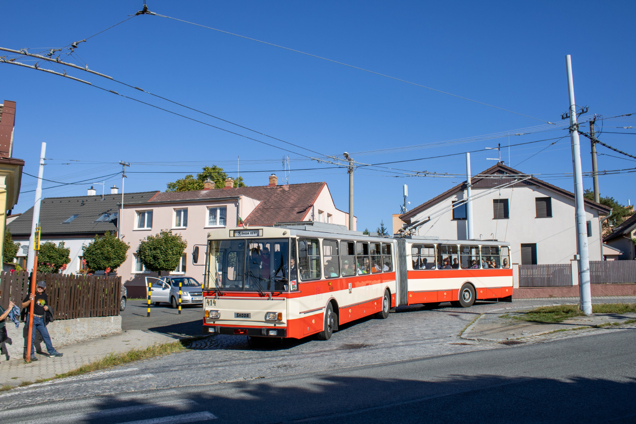 Пльзень, Škoda 15Tr02/6 № 414; Пльзень — Празднование 70-летия троллейбусов в Чернице