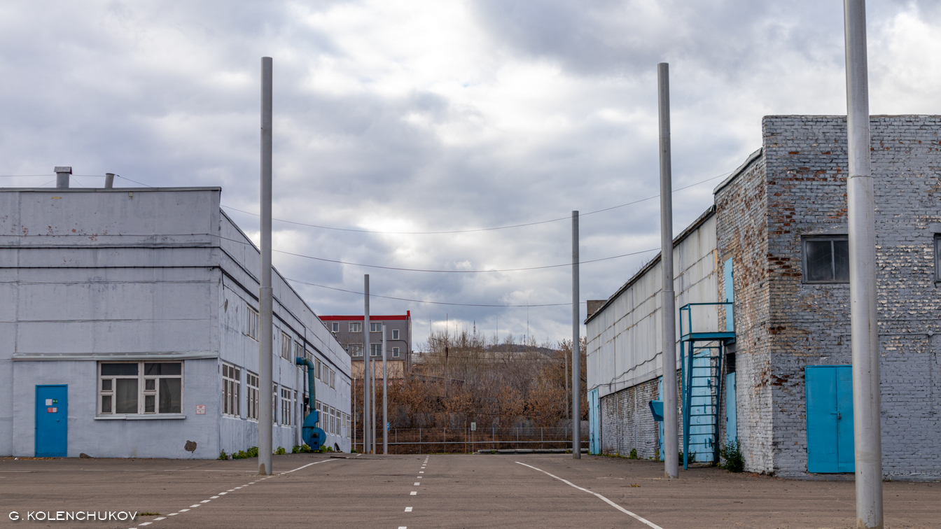 Красноярск — Подготовка ко вводу в эксплуатацию троллейбусного депо в Телевизорном переулке (2023)