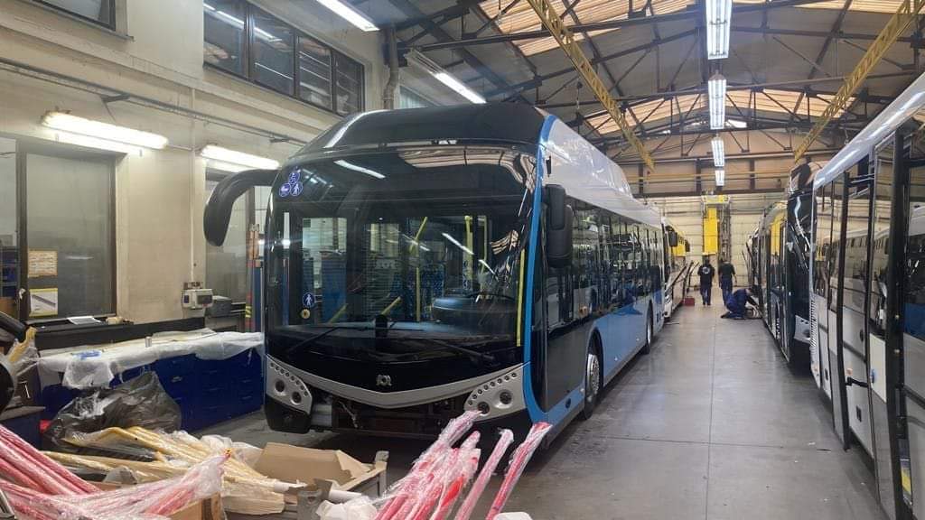 Roussé — Trolleybus  SOR TNS 12