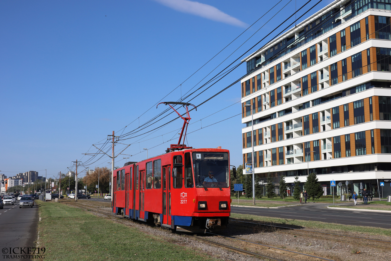 Белград, Tatra KT4YU № 2277