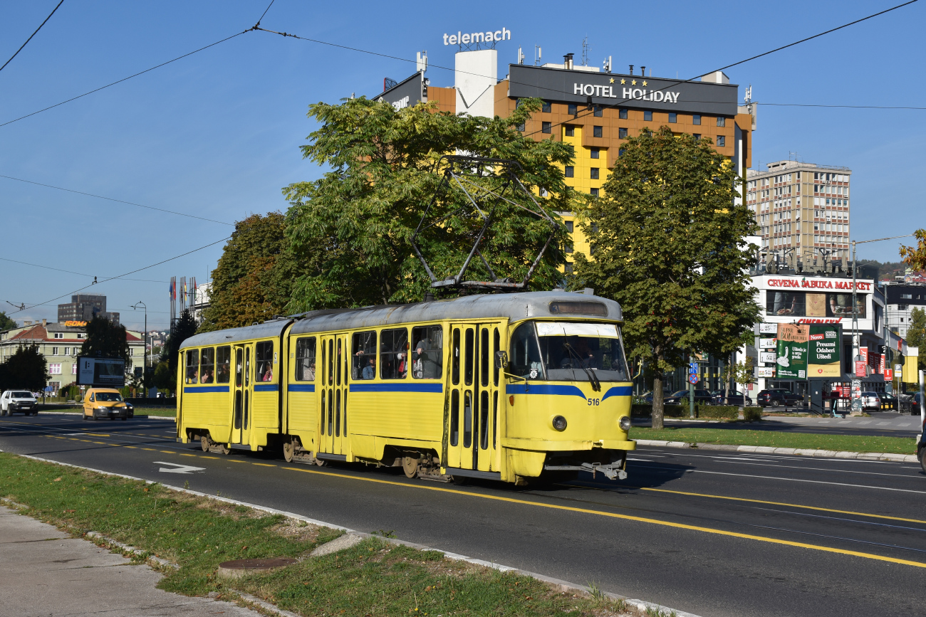 Сараево, Tatra K2YU № 516