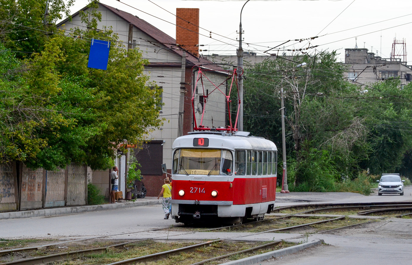 Волгоград, Tatra T3SU № 2714