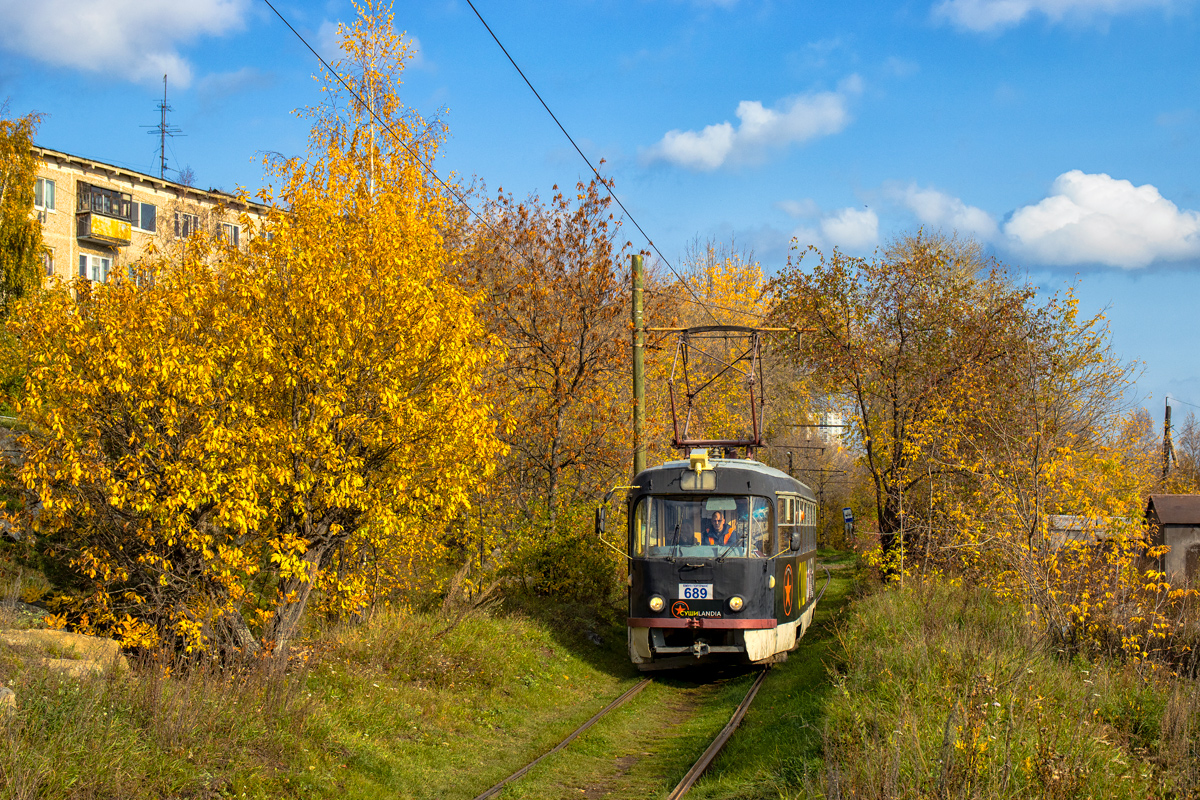 Екатеринбург, Tatra T3SU № 689; Екатеринбург — Линия на Зеленый Остров