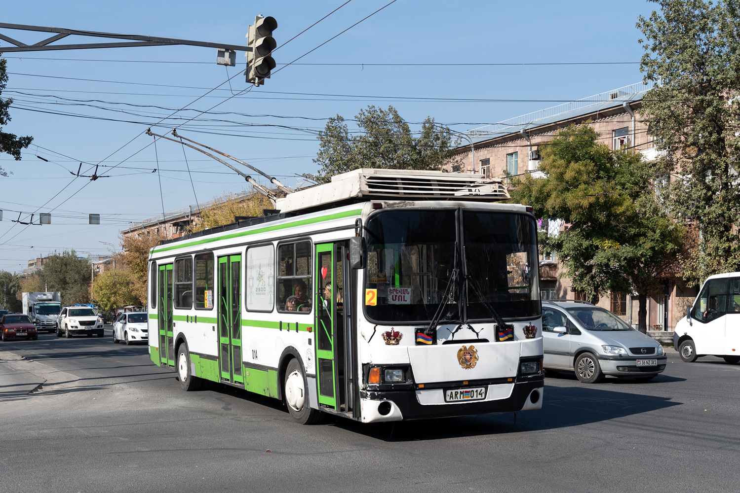 Ереван троллейбус
