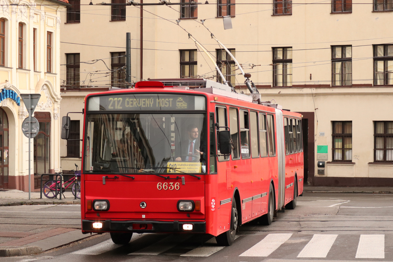 Братислава, Škoda 15Tr13/6M № 6636; Братислава — Прощание с троллейбусами Škoda 15 TrM и их последний день работы