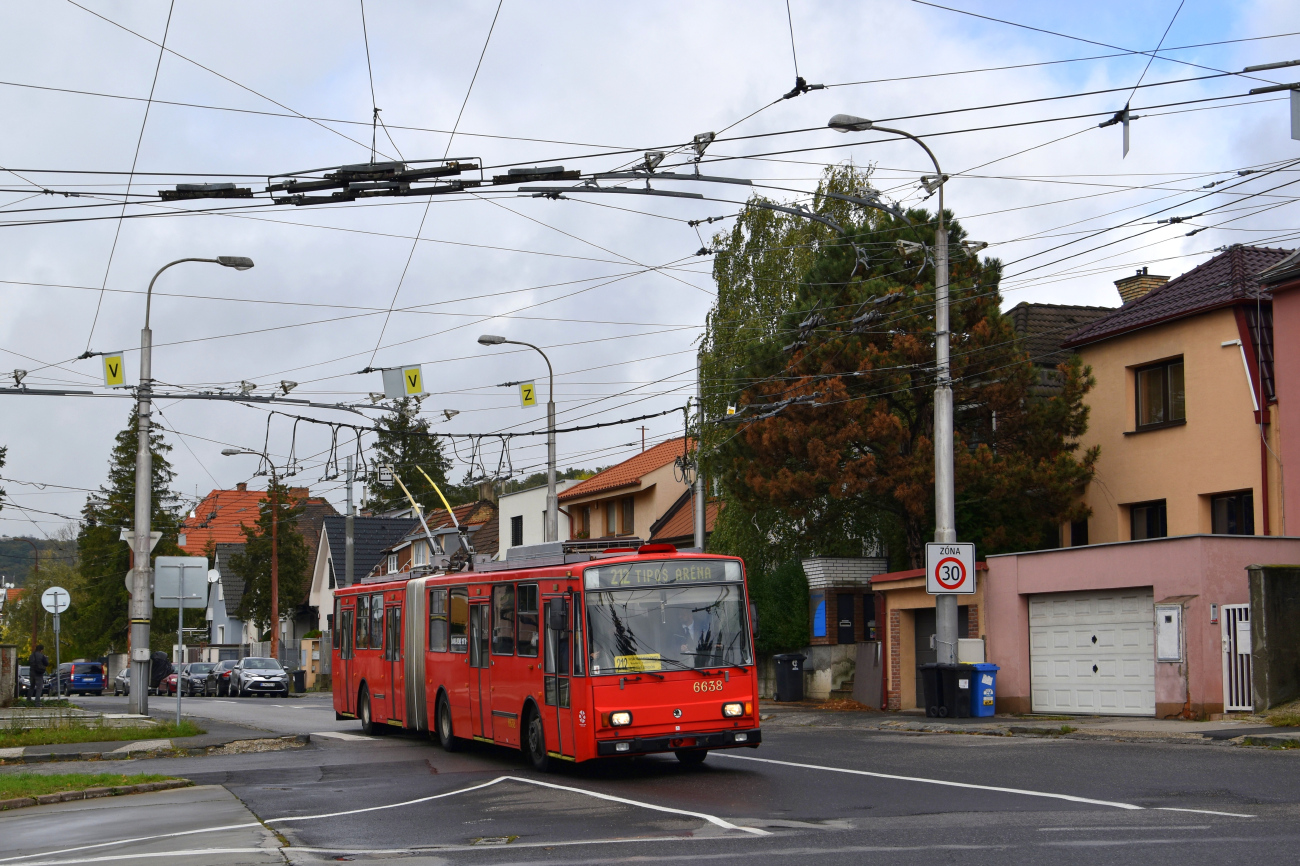 Братислава, Škoda 15Tr13/6M № 6638; Братислава — Прощание с троллейбусами Škoda 15 TrM и их последний день работы