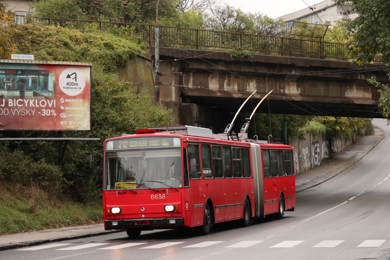Братислава, Škoda 15Tr13/6M № 6638; Братислава — Прощание с троллейбусами Škoda 15 TrM и их последний день работы