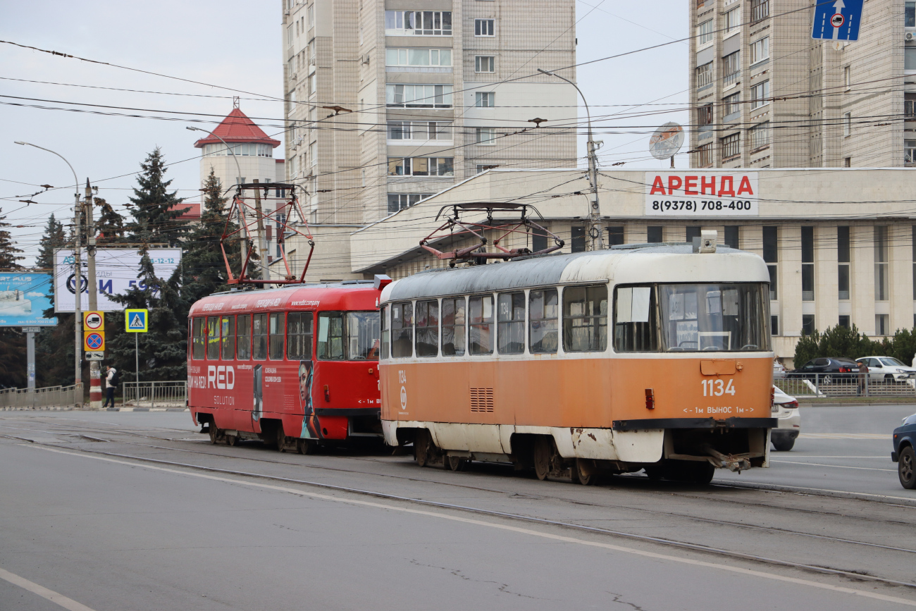 Ульяновск, Tatra T3SU № 1134