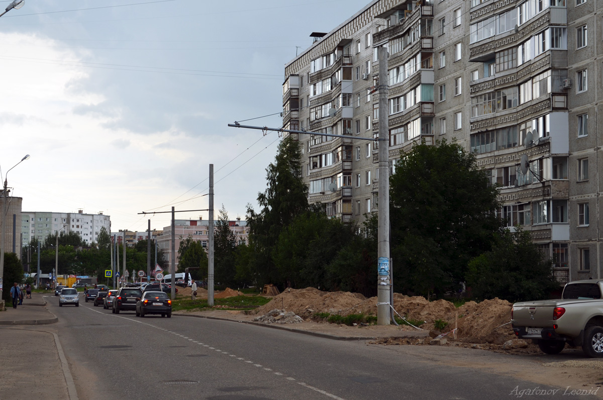 Смоленск — Строительство, ремонты и реконструкции; Смоленск — Троллейбусные линии, инфраструктура и конечные станции