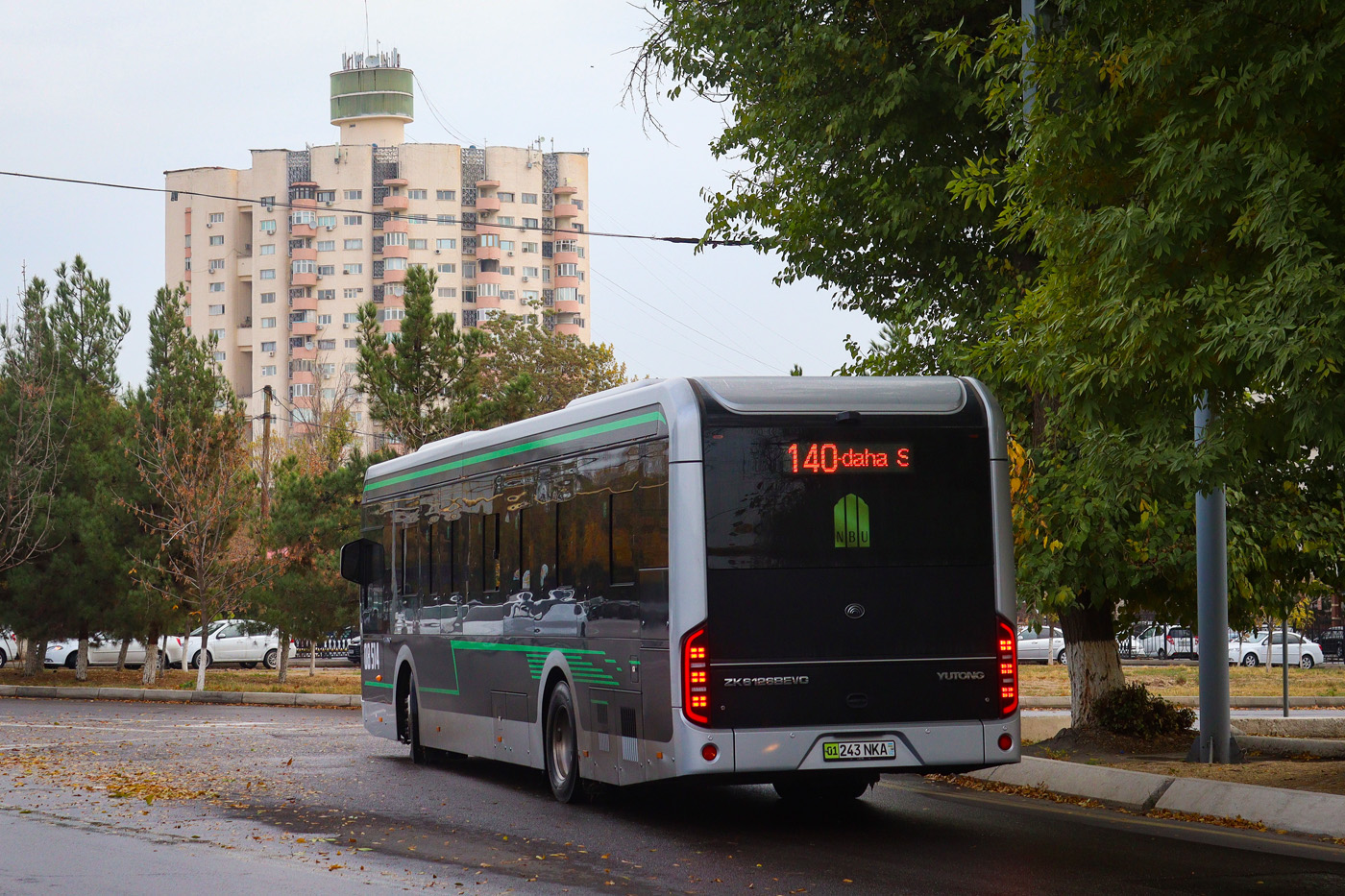 Ташкент, Yutong ZK6126BEVG № 08514; Ташкент — Закрытые троллейбусные линии