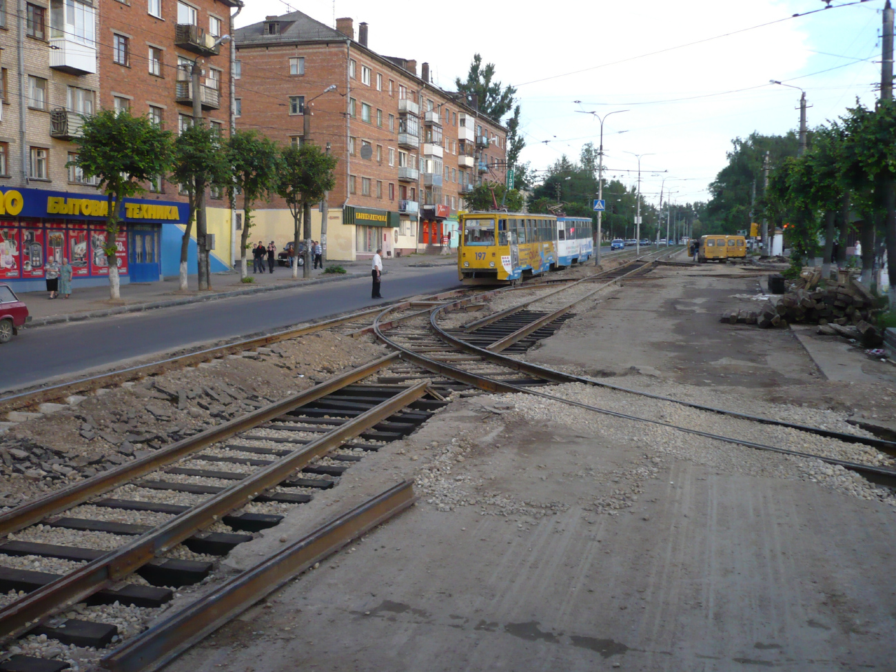 Смоленск — Строительство, ремонты и реконструкции; Смоленск — Трамвайные линии, инфраструктура и конечные станции